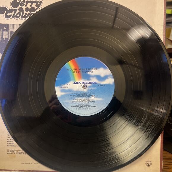 JERRY CLOWER MOUTH OF THE MISSISSIPPI Vinyl LP 1972 Comedy ULTRASONIC CLEAN VG++ - Picture 6 of 7